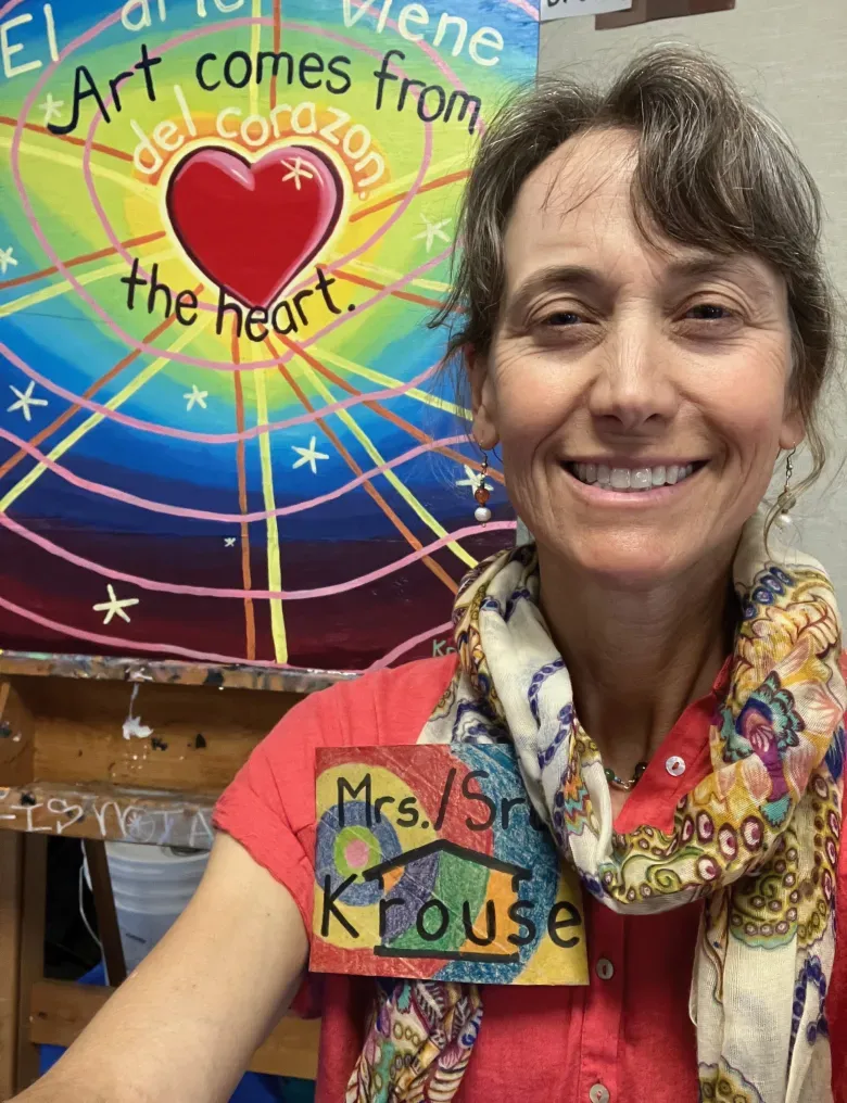 Stephanie Krouse, fundadora de The Yellow House Arts Academy